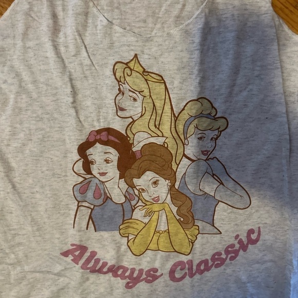 NEXT LEVEL APPAREL Disney Princesses Always Classic Womens Tank Top NWT - Picture 6 of 7